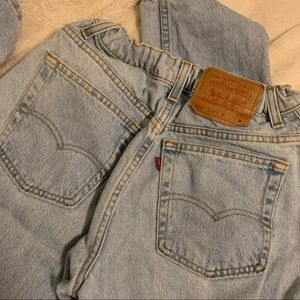 LEVIs 550 Lightwash Jeans